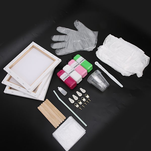 Flydende malingssæt Flydende maling Pigment Børn DIY Materiale Tegneværktøj KunstmaterialerMaldiverne