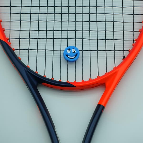Pro Vibrationsdämpare Set för Tennisracketar Minskar Stötar, Utmärkt Spelarpresent, 4 Emojis