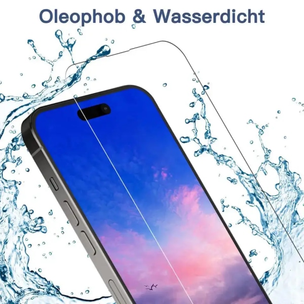 4 st härdat glas för iPhone XR skärmskyddsfilm
