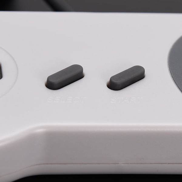 2-pack kabelanslutna SNES-spelkontroller, SNES-kontroller helt kompatibel med original SNES/SFC - [Plug and Play] (flerfärgade knappar) Colourful
