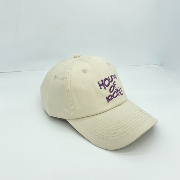 Hatt Dame Bokstavbroderi Vår og Høst Skygge All-Ma Purple