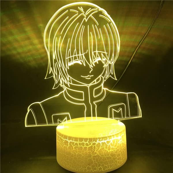 Hunter X Hunter 3D Illusionslampa med Smart Touch, Perfekt Present för Heminredning och Barn