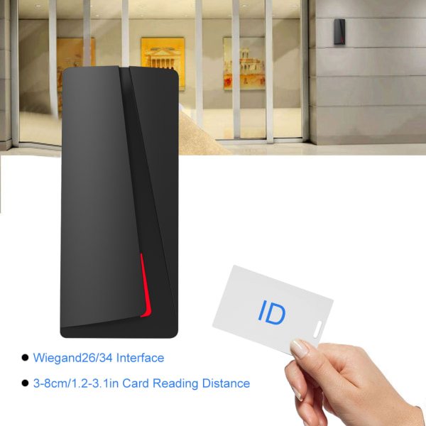 IP68 Vattentät Smart Proximity Access Control Kortläsare Wiegand26/34ID