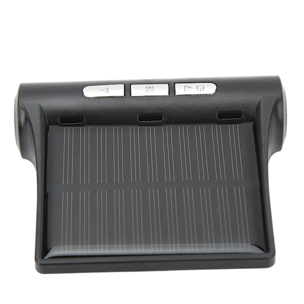 6-Hjul Däcktrycksövervakning DC 5V Stabil Signal LCD-Skärm Noggrann Alarm Ljudvarning 8bar Solcellsdriven TPMS för Lastbil Husbil