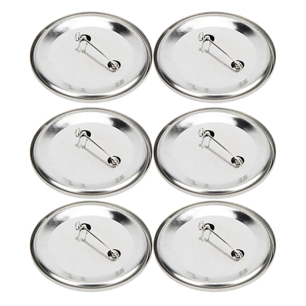 100 sæt 56mm badge pin knap dele badge fremstilling forsyninger DIY håndværk materialer