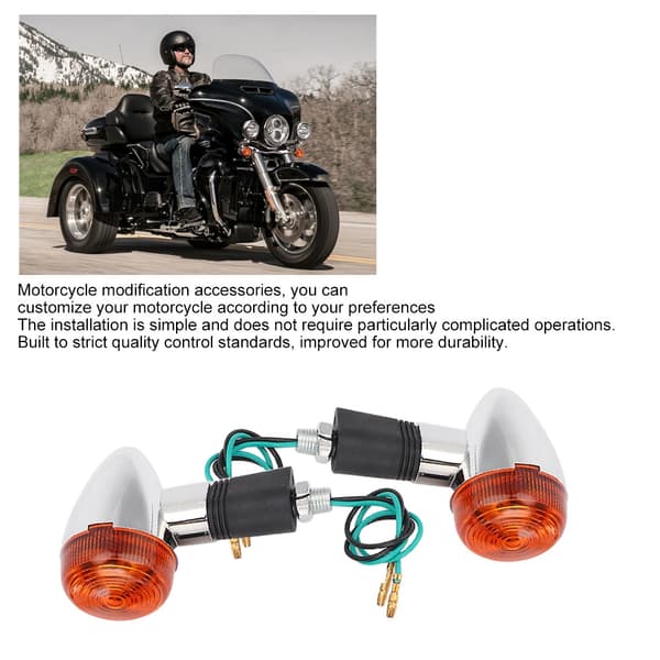 Motorcykel Modificering Universal SUV Motorcykel Blinklys Tilbehør