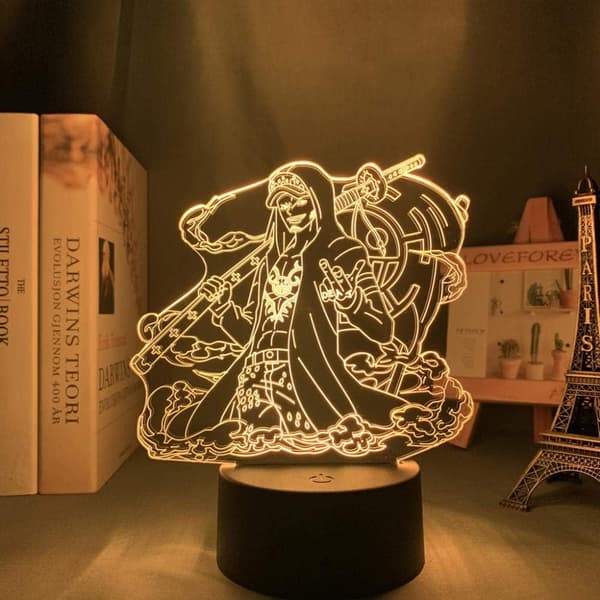 One Piece Luffy 3D Illusion Nattlampa Smart Touch, RG