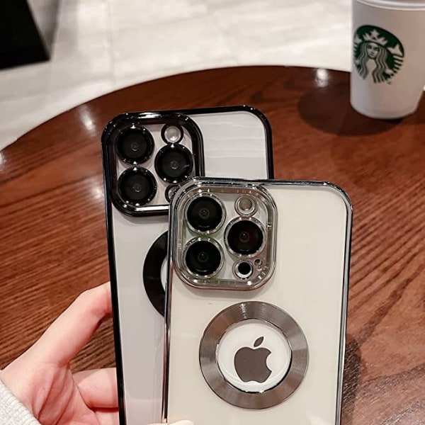 Kompatibel med iPhone 13 Pro case med kameralinsskydd