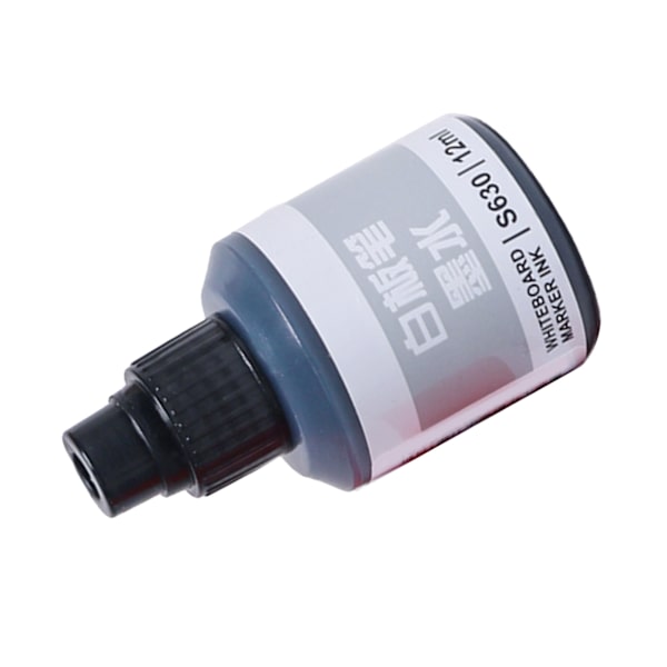 12 ml tavlepen refill blæk - holdbar og langvarig tavlemarkør blæk til hjem, skole og sort