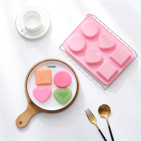 Mafen Cup Cake Form Jelly Egg Tart Silikonform Håndlaget S