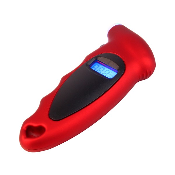 LCD Digital Dekktrykkmåler for Sykkel, Bil og Motorsykkel - 150 PSI