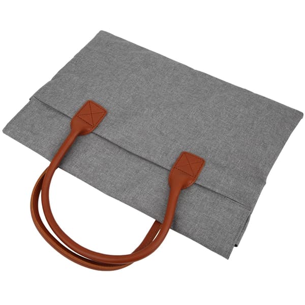 14/15,4 tommer bærbar computer sleeve business slim notebook håndtaske bære etui lysegrå 14 tommer