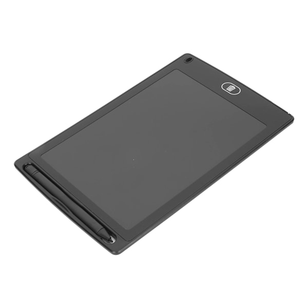 8,5 tommer LCD skrivetablet Farverig Genanvendelig Elektronisk tegneblok Småbørns tegnebræt Legetøj med stylus Sort