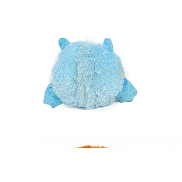 Interaktiv hund leksak studsande skrattande boll ljud monster plysch