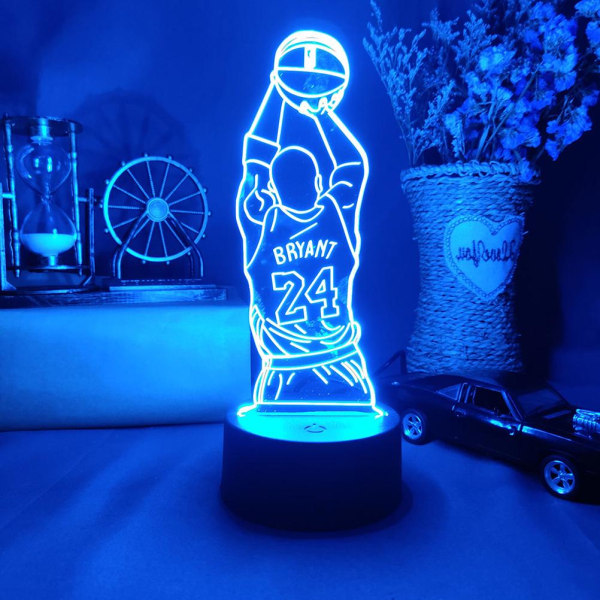 LED Basketball Natlampe 3D Lampe Lavt Effekt Soveværelse Dekoration Lampe til Restaurant Soveværelse Butik