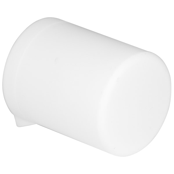 Syra- och basresistent bägare PTEE Hög smörjning Icke klibbig vit bägare Mätkopp (100 ml)
