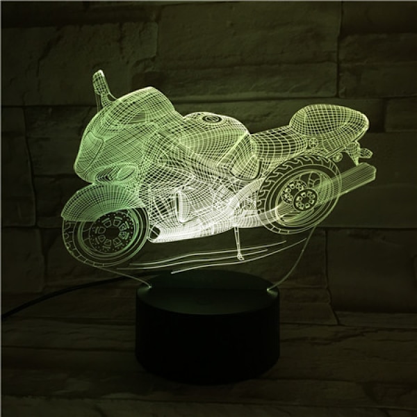 3D nattlampa, Cross Country Motorcycle 3D nattlampa