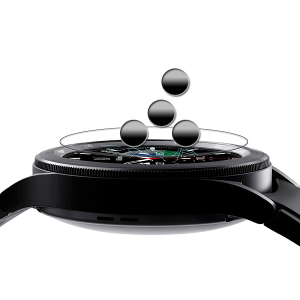 Skärmskydd för Samsung Galaxy Watch 5 (40 mm), 2,5D 9H hårdhet skärmskydd härdat glas Smartwatch