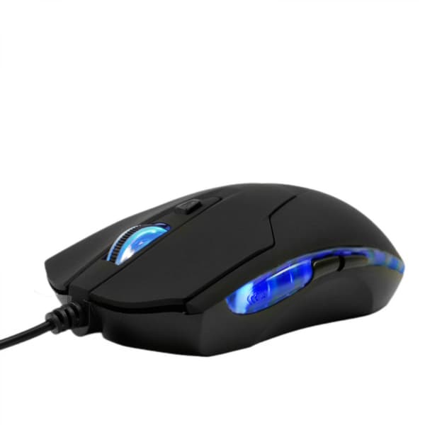 USB Kablet Mus, 2400 DPI 6 Knapp Stille Pustelys Er