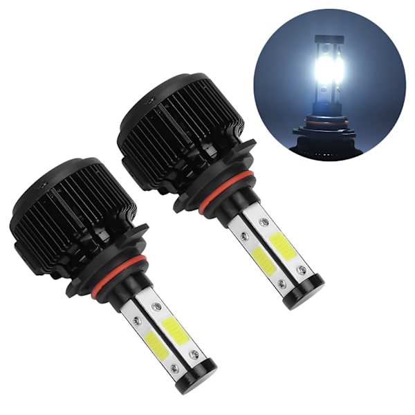 Universal X6-COB Bil LED-Frontlys 50W 6500K Vanntett Frontlys Kjøretøyutskifting