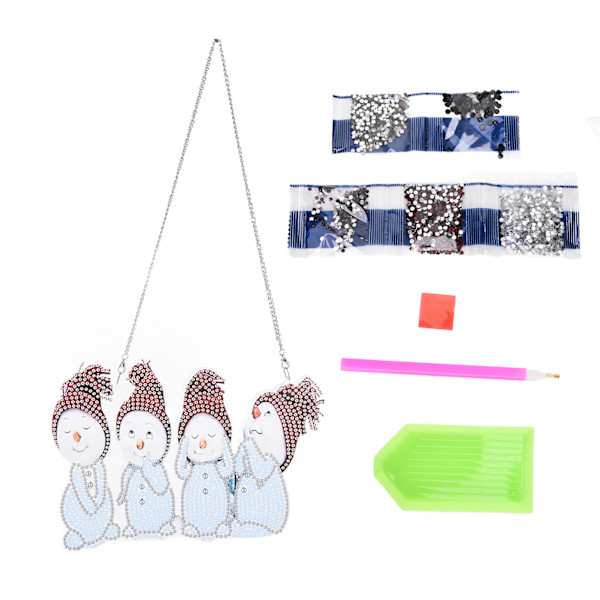 Rhinestone-riipus, hieno ja ainutlaatuinen DIY-maalaus, koristeellinen koriste-esine kodin oven ja seinän koristeluun