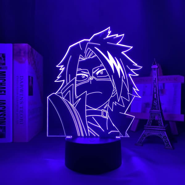 3D Illusion Lampe Natlys Denki Kaminari Led Natlys