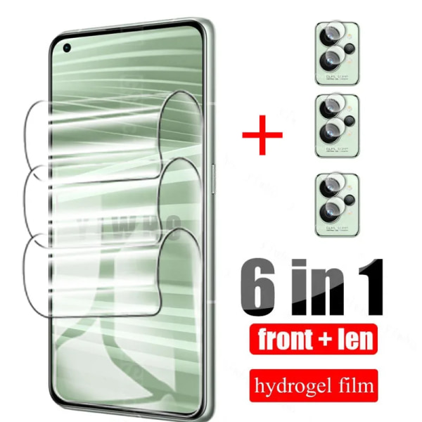 Hydrogel Film Realme 8 5G skärmskydd i härdat glas i glas