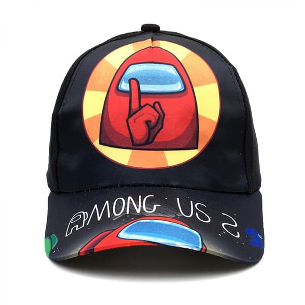 Among Us Spillperiferiutstyr Trykk Barnebaseballcaps Wi B