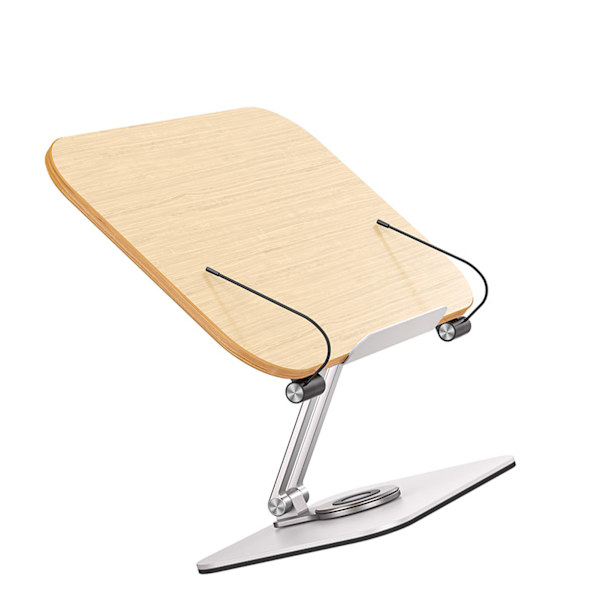 Läsställ 360 graders roterande stark bärförmåga aluminiumlegering surfplatta stativ för student