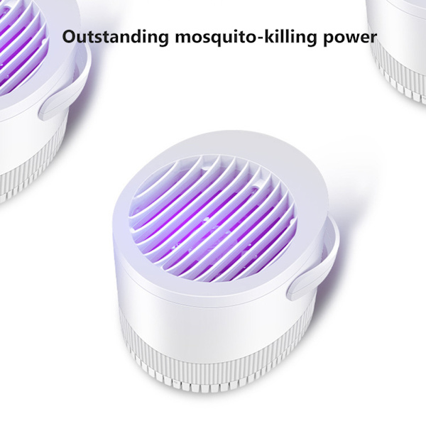 Myggdödande lampa USB elektrisk myggdödare fälla insektsdödare hushållsmyggljus insektsdödare för inomhus och utomhus
