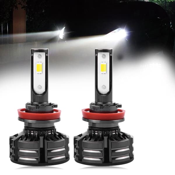 1 Par Super Lyse Bil LED-Hodelyskit Hodelyspærer 28W H11