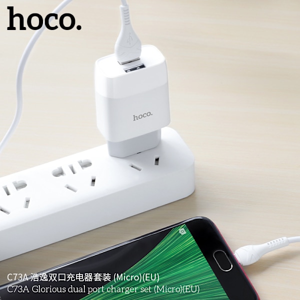 hoco. C57A Europeisk standard PD+QC3.0 hurtiglader TYPE-C til