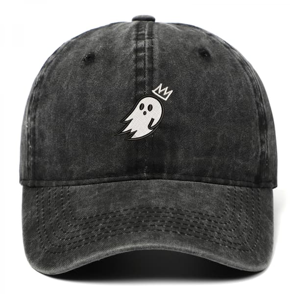 Aavebrodeerattu baseball-lippis, rento hattu Black