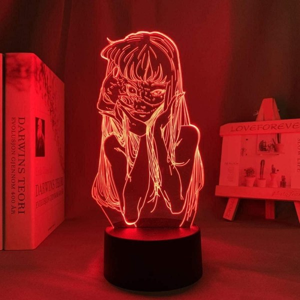 Anime 3D-lampa Junji Ito Collection Tomie för sovrumsdekor N