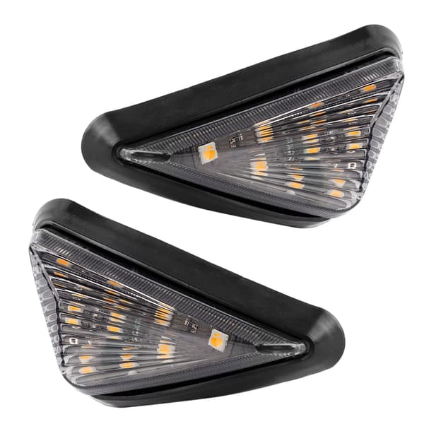 2 stk. Motorcykel Trekant LED Blinklys Vandtæt Blinklys Universal