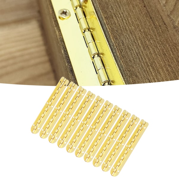 10 stk hengsel 100mm maskinvare oval trekasse hengsel 90 grader gul lang stripe hengsel spenne hengsel