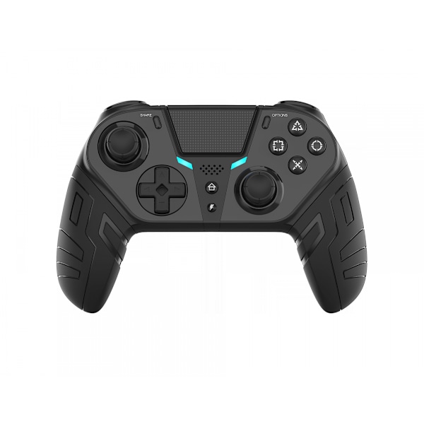 Trådlös handkontroll för PS4, spelkontroll med fjärrkontroll Black