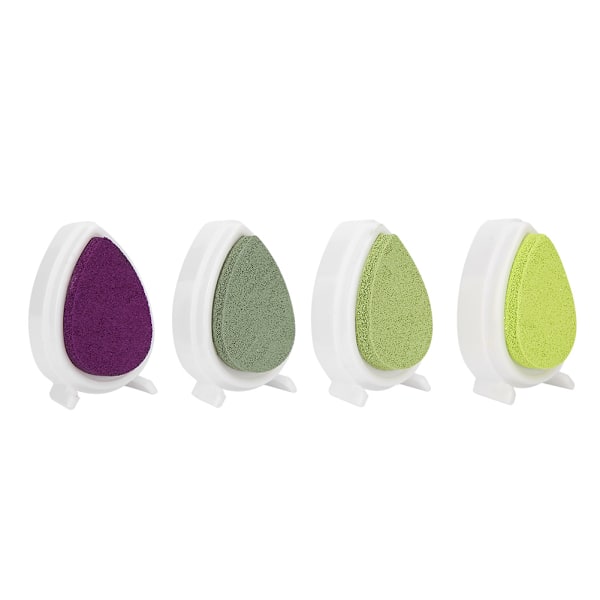 4 farger blekkpute farget stempel blekkpute for papir papp leire tre lær håndverk13232634