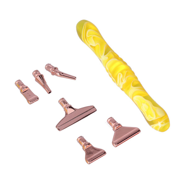Rhinestone Art Pens Ergonomisk Design Stærk Holdbar Maling Tilbehør til DIY Tøj Dekoration