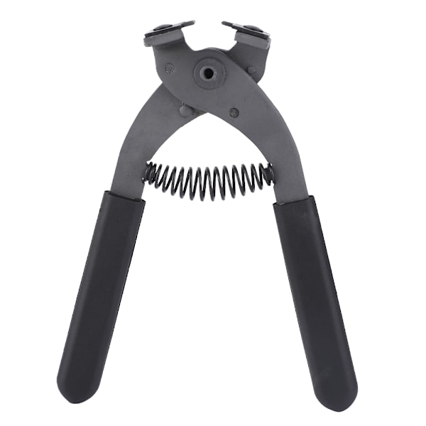 17cm kädessä pidettävä hiiliteräksinen hiljainen pihdit nahkatyökalu reikäleikkuri 4mm(2 hammasta)