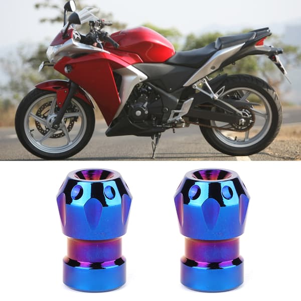 1 Par Universal Dekkventilhette for Bil, Motorsykkel, Lastebil