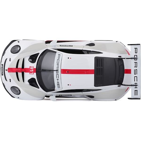 B18-28013 Porsche 911 RSR GT 1:24 Skala Die-Cast Samlebil, Assorterte Design og Farger