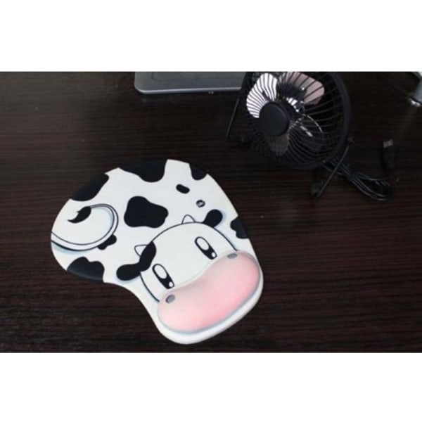 Håndledsbeskytter Silikone Super Soft Cow Wrist Pad Musemåtte Ergonomisk design Memory Foam Musemåtte / Håndledsmåtte
