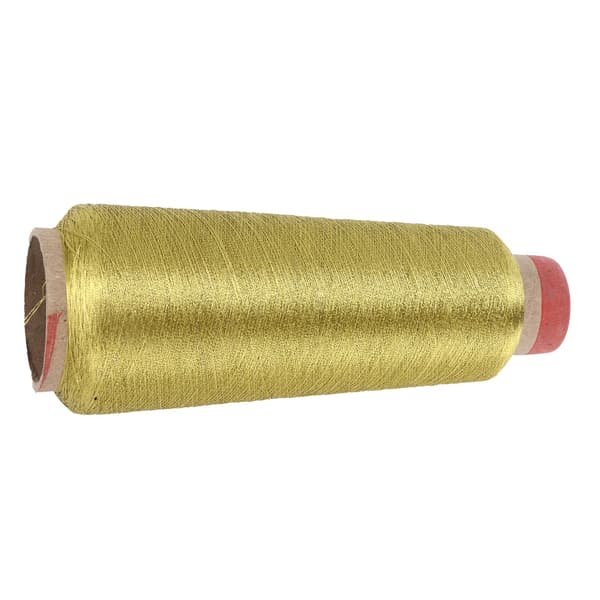 Sytråd Slidstærkt Husholdningspolyestergarn til DIY Broderimaskine Projekt(Guld )