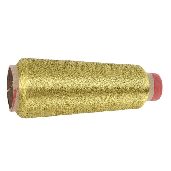 Sytråd slitstarkt hushållspolyestergarn för DIY-broderimaskinprojekt (guld)