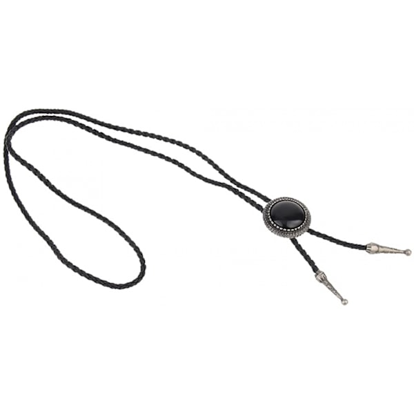 Native American Bolo Tie Rodeo Cowboy Läder Halsduk Wester B