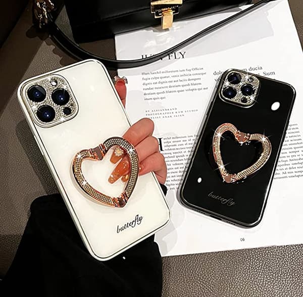 Kompatibel med iPhone 12 Pro Cover til Piger Kvinde Sød Gl