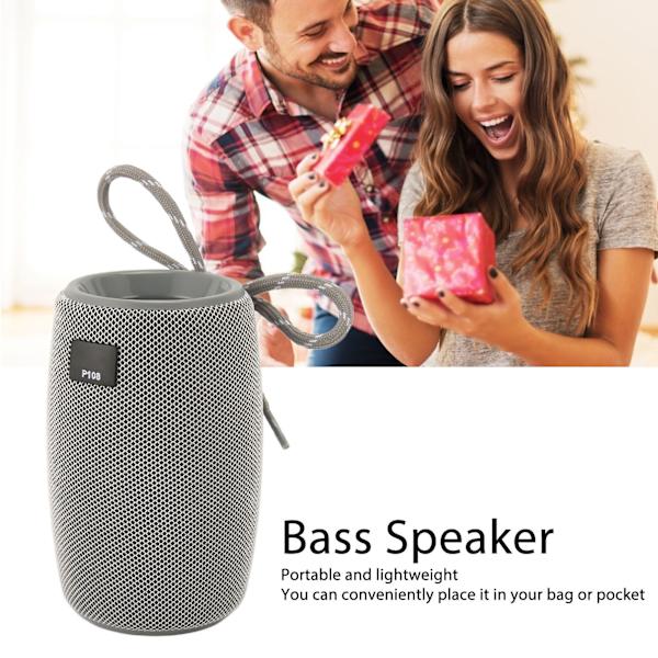 Trådlös Bluetooth-högtalare Lound Stereo Sound Bärbar Subwoofer Basshögtalare för hemfest