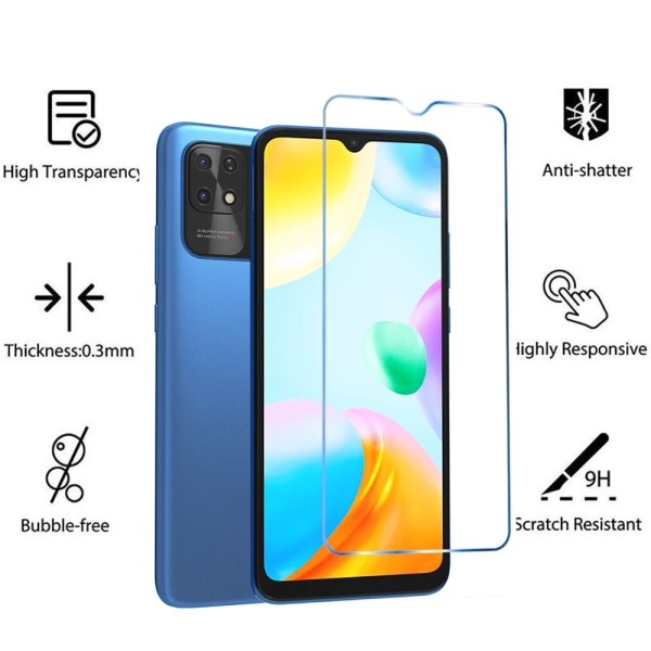 4 st skärmskydd för Redmi A1 HD härdat glas