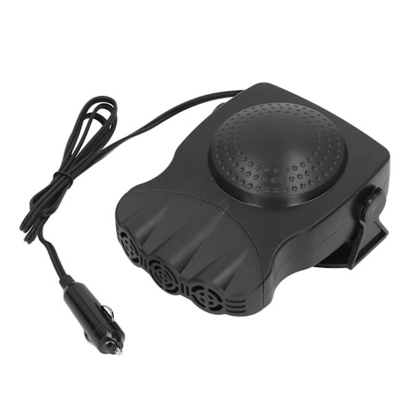 Dobbelttilstands Bilvarmer 360° Drejelig 150W ABS Bærbar Bilrudesafrimmer Afdugter 12V 12.5A 24V 9A